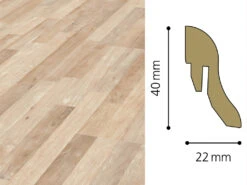 Plinthe Vintage Oak Nature D3596 Décor Ktex 4