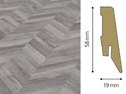 Plinthe Fishbone D3561 Décor Ktex 1
