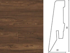 Plinthe Noyer Toscana D3070 Décor Ktex 1