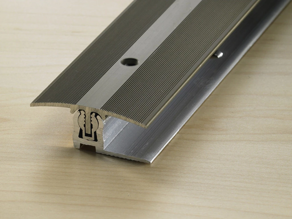 Proline Profilé De Transition PROVARIO Universal XL Aluminium Anodisé Acier Inoxydable 3 Proline Profilé De Transition PROVARIO Universal XL Aluminium Anodisé Acier Inoxydable