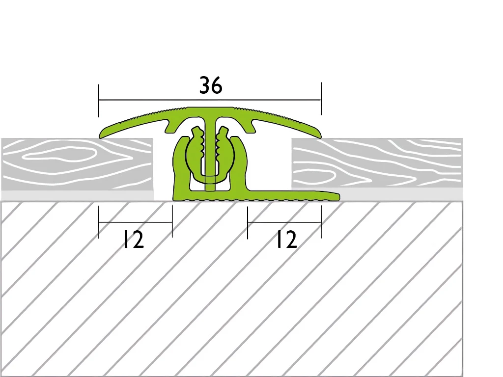 Proline Profilé De Transition PROVARIO Univ., 7-18 Mm 4 Proline Profilé De Transition PROVARIO Univ., 7-18 Mm – Image 2