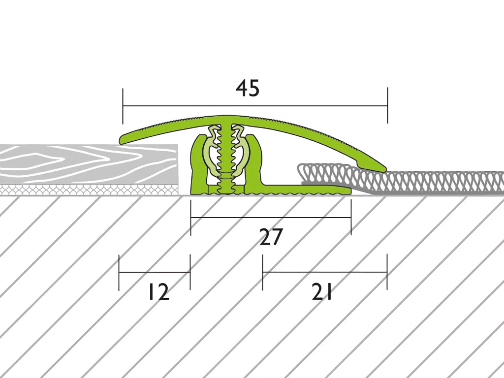 Proline Profilé D'adaptation PROVARIOclip Universal Acier Inoxydable V2A Brossé 4 Proline Profilé D'adaptation PROVARIOclip Universal Acier Inoxydable V2A Brossé – Image 2