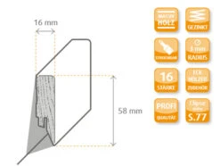 Plinthe Décor Chêne Naturel Louisiana AC1801 -Sol Fournitures Boutique 3 239179582d8fbbf14745a031410e261b