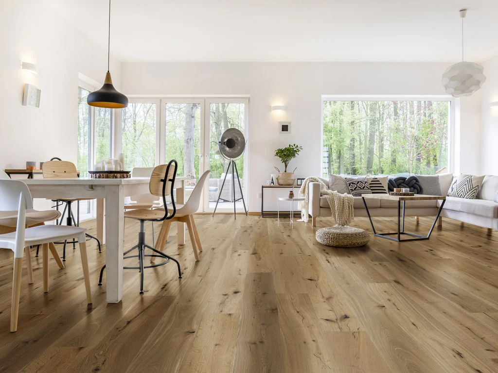 Parquet Chêne Marquant Huilé Au Format De Lames Larges à L'ancienne Brossé 5 Parquet Chêne Marquant Huilé Au Format De Lames Larges à L'ancienne Brossé – Image 3