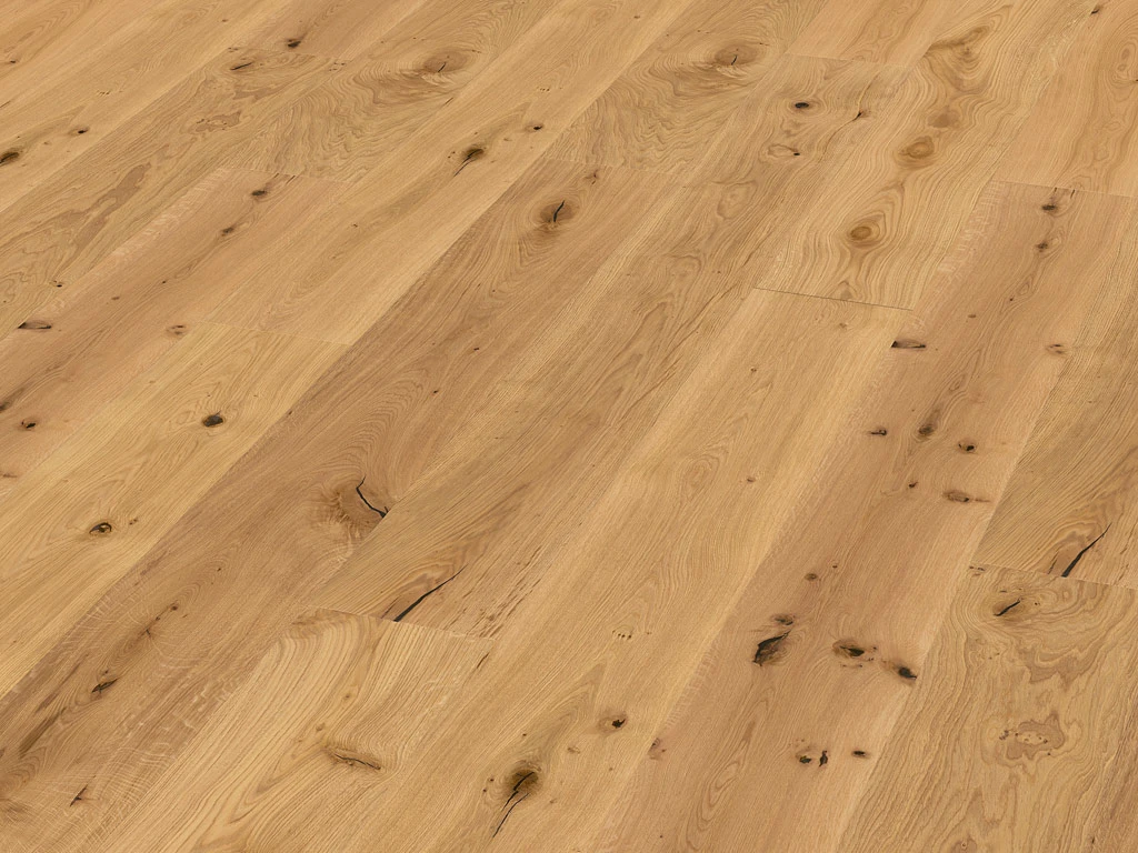 Parquet Chêne XL Rustique Nœuds Huilé Au Format De Lames Larges à L'ancienne 4 Parquet Chêne XL Rustique Nœuds Huilé Au Format De Lames Larges à L'ancienne – Image 2