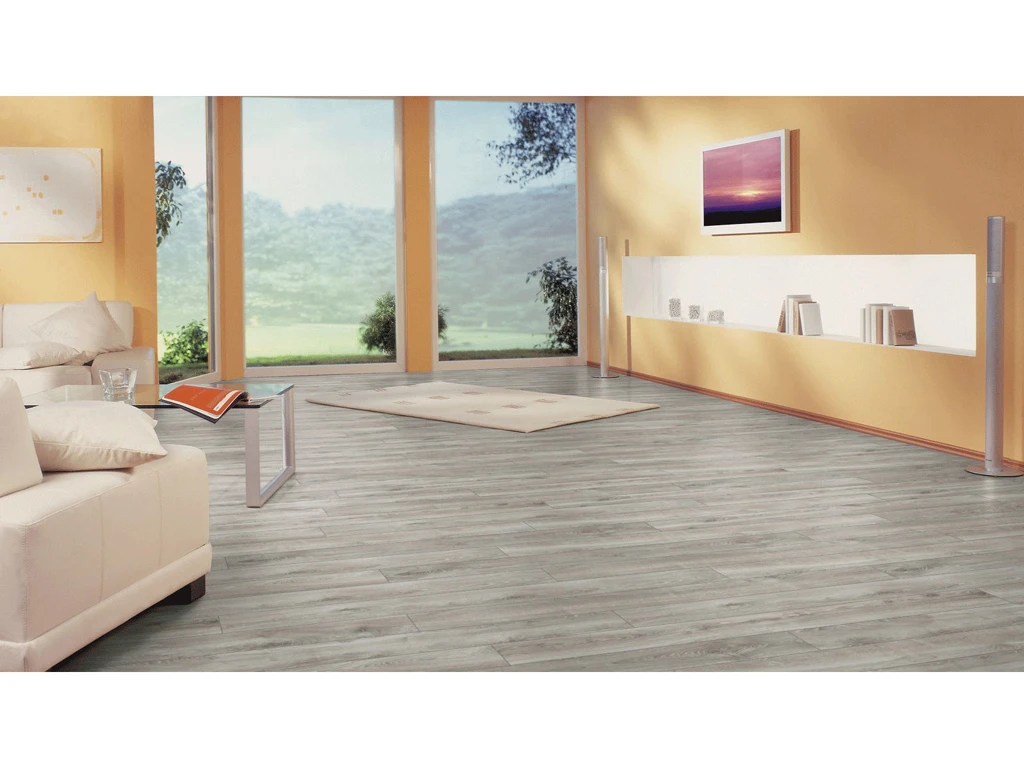 Stratifié Highland Chêne Argenté D4797 Mammut Plus Au Format De Lames Larges à L'ancienne 6 Stratifié Highland Chêne Argenté D4797 Mammut Plus Au Format De Lames Larges à L'ancienne – Image 4