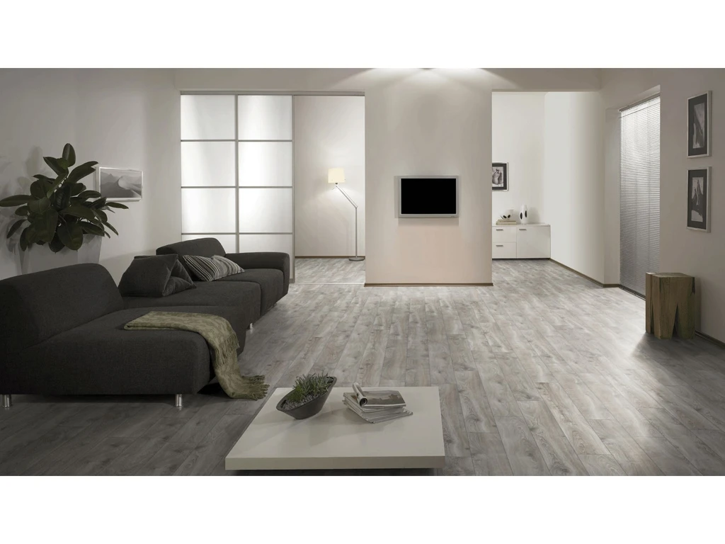 Stratifié Highland Chêne Argenté D4797 Mammut Plus Au Format De Lames Larges à L'ancienne 7 Stratifié Highland Chêne Argenté D4797 Mammut Plus Au Format De Lames Larges à L'ancienne – Image 5