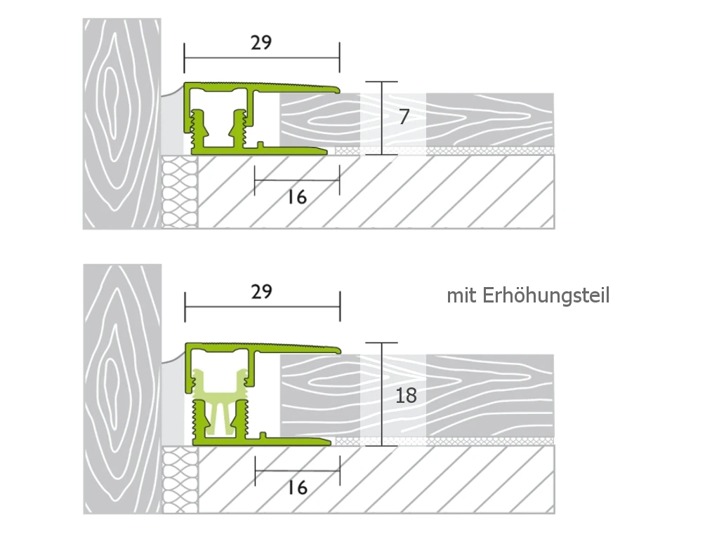 Proline Profilé De Finition PROVARIOclip Universal Feuille Décor Chêne Naturel 4 Proline Profilé De Finition PROVARIOclip Universal Feuille Décor Chêne Naturel – Image 2