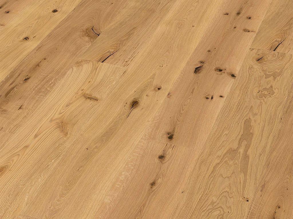 Parquet Chêne XL Rustique Nœuds Huilé Au Format De Lames Larges à L'ancienne 3 Parquet Chêne XL Rustique Nœuds Huilé Au Format De Lames Larges à L'ancienne