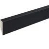 Plinthe Topline Avec Noyau En MDF, Finition Noire Mate -Sol Fournitures Boutique L2100680 gexf3s
