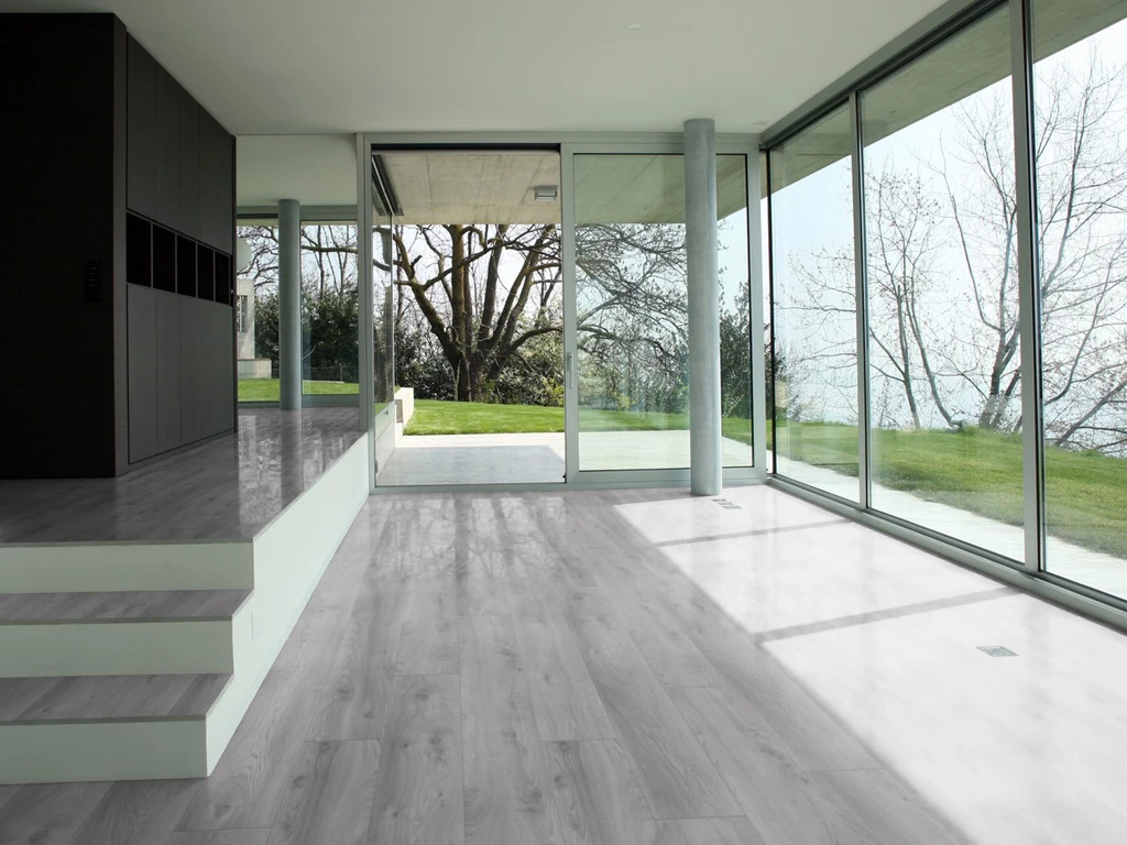 Stratifié Mammut Plus Makro Chêne Gris Clair D3670 Au Format De Lames Larges à L'ancienne 7 Stratifié Mammut Plus Makro Chêne Gris Clair D3670 Au Format De Lames Larges à L'ancienne – Image 5