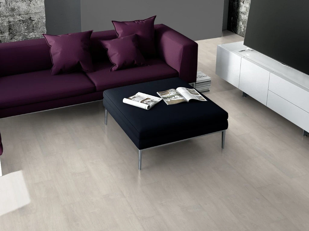 Stratifié Trend Oak Creme White Au Format De Lames Larges à L'ancienne 4 Stratifié Trend Oak Creme White Au Format De Lames Larges à L'ancienne – Image 2