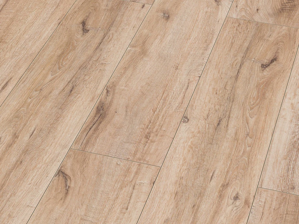 Stratifié Trend Oak Nature Beige Au Format De Lames Larges à L'ancienne 5 Stratifié Trend Oak Nature Beige Au Format De Lames Larges à L'ancienne – Image 3