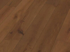 Meister Parquet Almfeuer Chêne Herrenalm Au Format De Lames Larges à L'ancienne Brossé