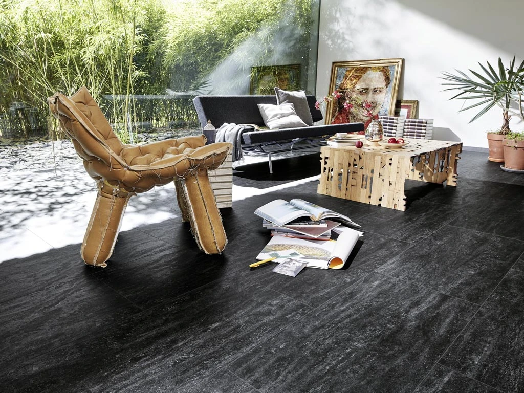 Sol Design MeisterDesign.flex DB 400 Black Lava 7323 Au Format De Lames Larges à L'ancienne 5 Sol Design MeisterDesign.flex DB 400 Black Lava 7323 Au Format De Lames Larges à L'ancienne – Image 3