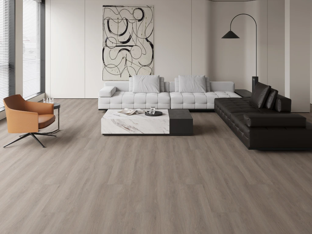 Sol En Vinyle Chêne Rustique Teinte Sable Lame Style Campagnard 5 Sol En Vinyle Chêne Rustique Teinte Sable Lame Style Campagnard – Image 3