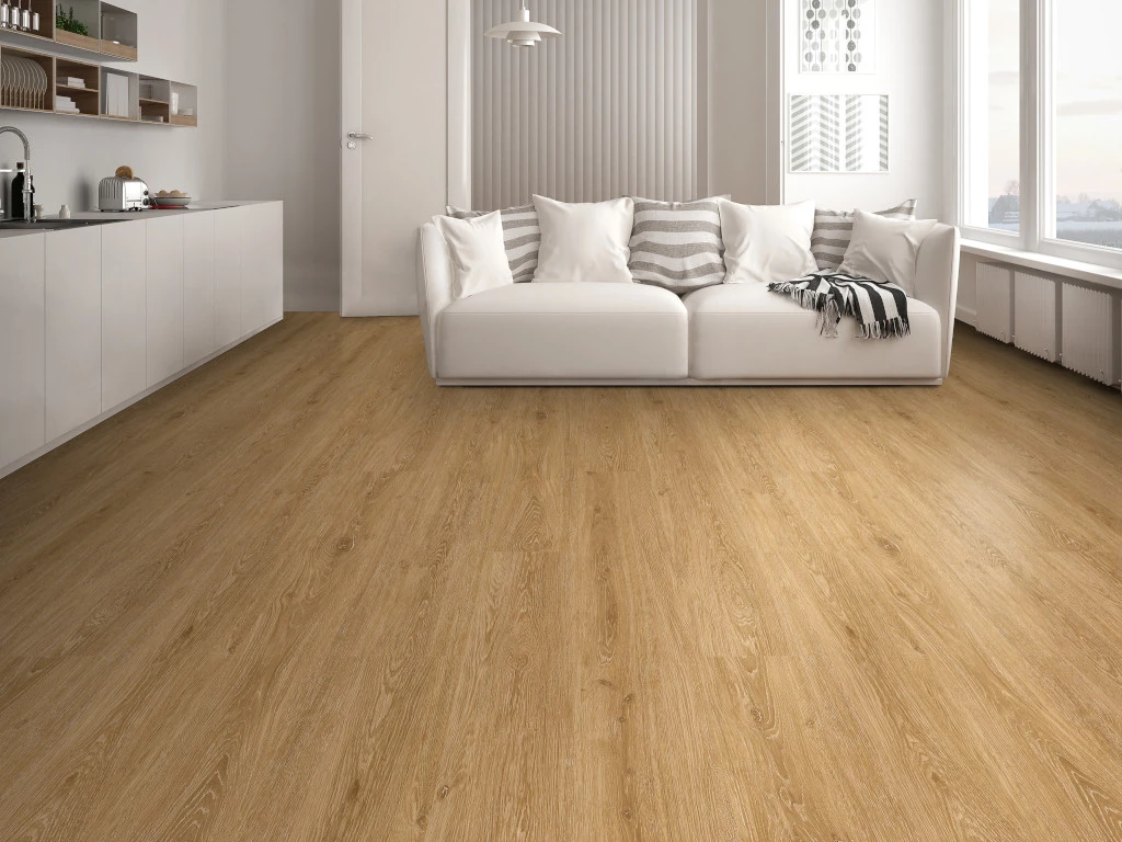 Sol Vinyle Premium à Clipser Chêne Platinum Plancher Maison De Campagne 4 Sol Vinyle Premium à Clipser Chêne Platinum Plancher Maison De Campagne – Image 2