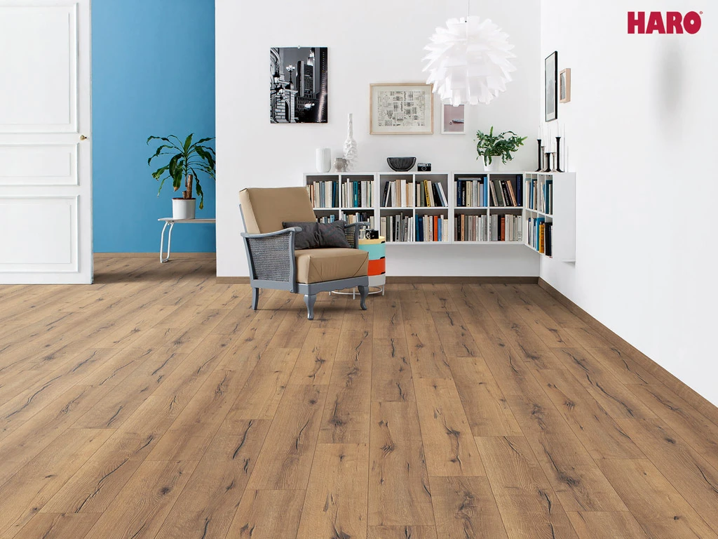 HARO Stratifié Chêne Italica Nature Authentic Tritty 100 Au Format De Lames Larges à L'ancienne 5 HARO Stratifié Chêne Italica Nature Authentic Tritty 100 Au Format De Lames Larges à L'ancienne – Image 3