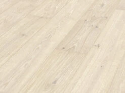 Meister Parquet PD 450 Chêne Authentique Cérusé Blanc 9003 Planche De Campagne Brossée