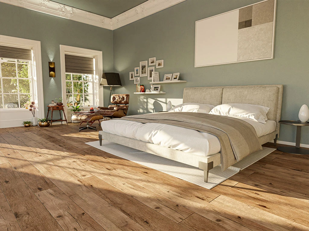 Parquet Chêne Earthquake Au Format De Lames Larges à L'ancienne Brossé 8 Parquet Chêne Earthquake Au Format De Lames Larges à L'ancienne Brossé – Image 6