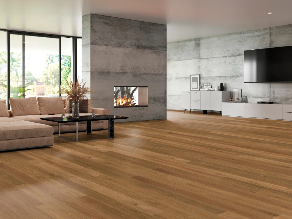 Parquet Puristico Trend Chêne Caramel Balance Parquet Rustique Brossé 4 Parquet Puristico Trend Chêne Caramel Balance Parquet Rustique Brossé – Image 2