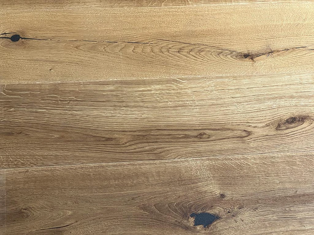 Parquet Chêne Earthquake Au Format De Lames Larges à L'ancienne Brossé 5 Parquet Chêne Earthquake Au Format De Lames Larges à L'ancienne Brossé – Image 3