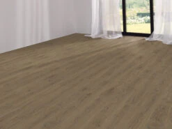 Sol En Liège Wood START Green Design Woodstock Nougat Au Format De Lames Larges à L'ancienne -Sol Fournitures Boutique l4070305 2 ambiente up69re