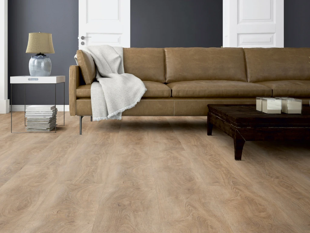 Sol Design Chêne Brun Beige Comfort Bright Malaga Plancher Au Format De Lames Larges à L'ancienne 6 Sol Design Chêne Brun Beige Comfort Bright Malaga Plancher Au Format De Lames Larges à L'ancienne – Image 4