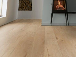 Sol Design Comfort BRIGHT Chêne Dublin Brun Au Format De Lames Larges à L'ancienne -Sol Fournitures Boutique l4080461