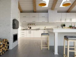 Sol En Vinyle Wood START SPC Oak Scandia Dark Parquet Rustique -Sol Fournitures Boutique l4081953 am1