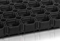 Tapis En Caoutchouc Annulaire Alvéolé Octo Door -Sol Fournitures Boutique l4800001 40x60 5 dxy9csNAlfL7d28OE5G